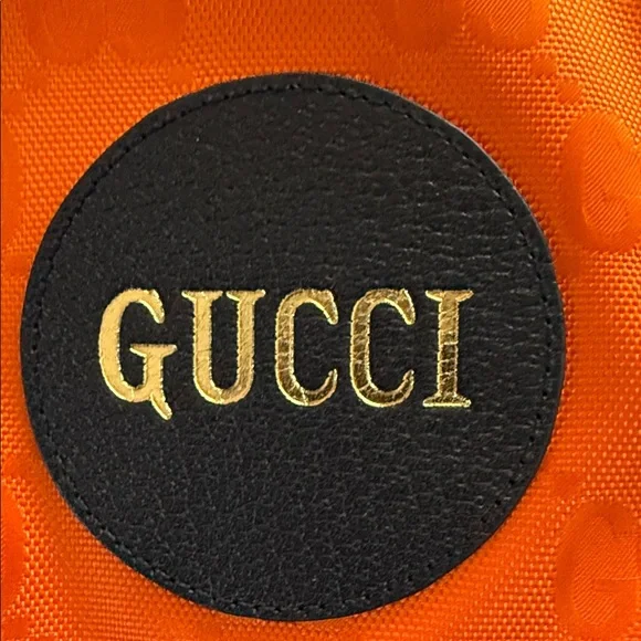 GG Orange nylon off the grid backpack - Picture 7 of 16